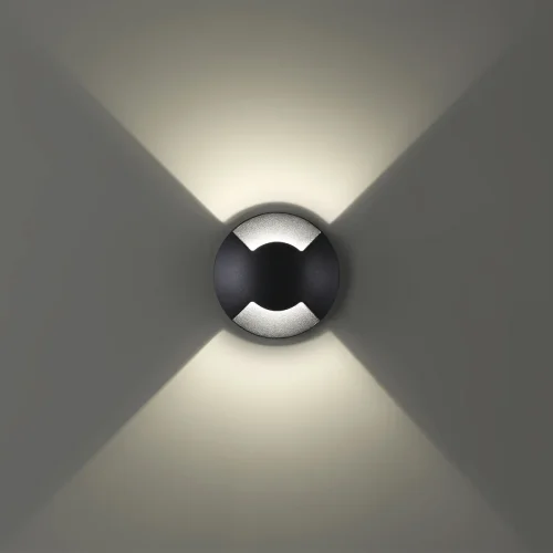 Встраиваемый светильник LED Wald 6662/2GL Odeon Light уличный IP67 чёрный 1 лампа, плафон чёрный в стиле хай-тек LED фото 3